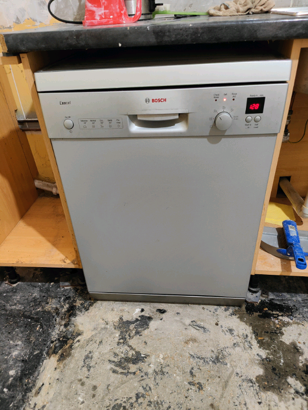bosch exxcel dishwasher silver